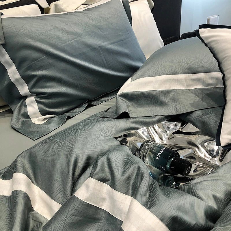 Serene Escape Duvet Cover Set (Long-staple Sateen Cotton)