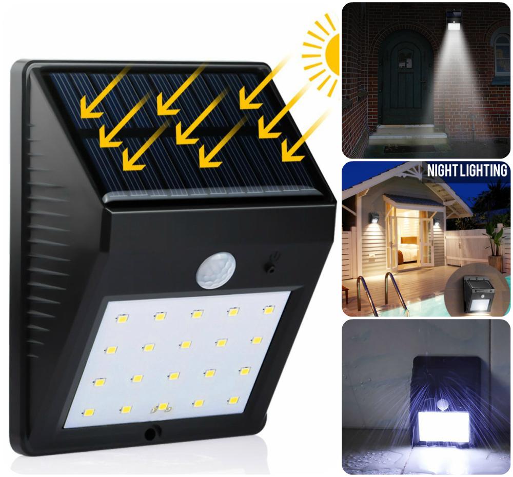 Sol - Solar Powered Motion Sensor Outdoor Light