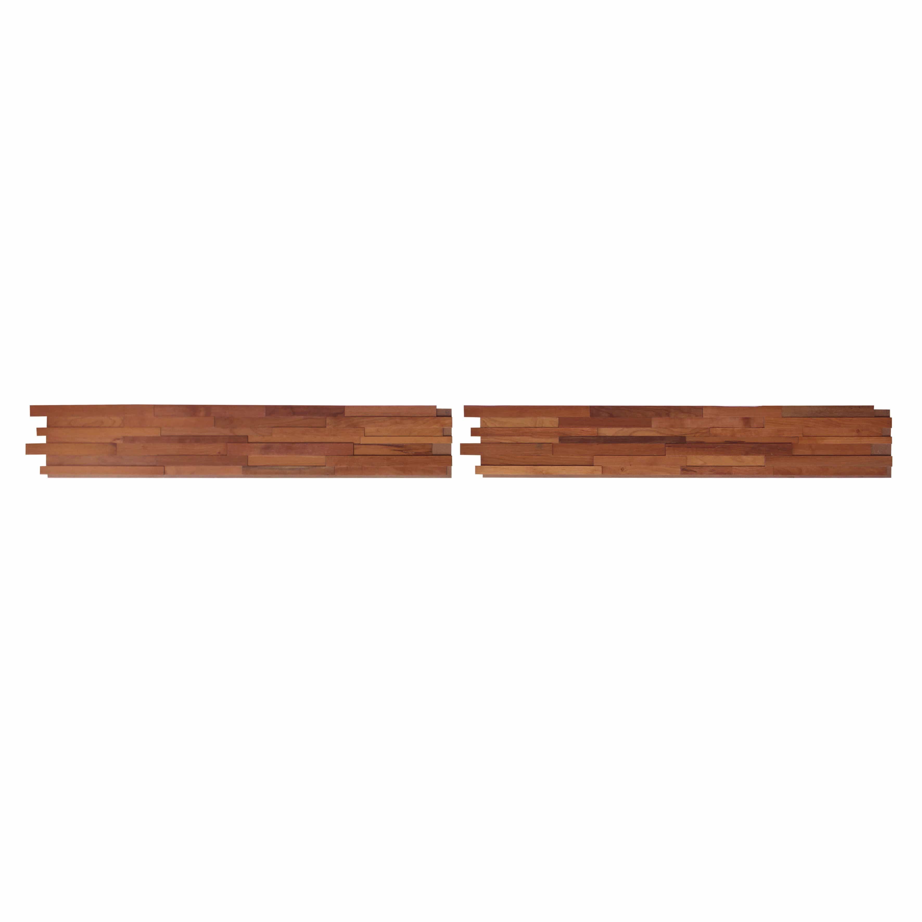 Hori 3D Wood Wall Panel - Brown Tones (Set of 4 or 12)