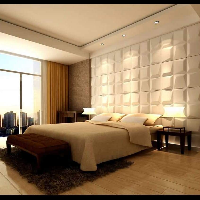 Mosaic Square 3D Leather Wall Panel