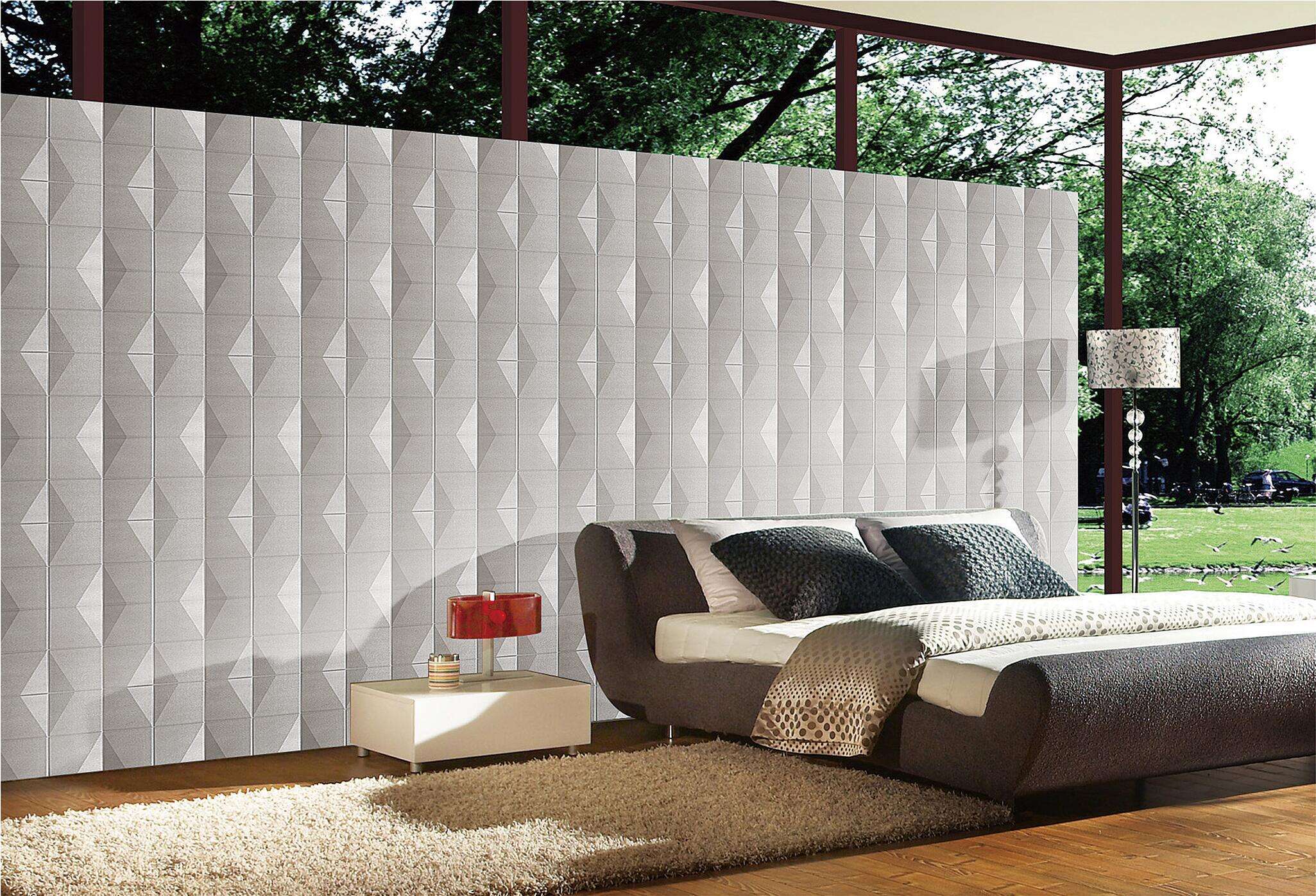 Flawless Square 3D Leather Wall Panel