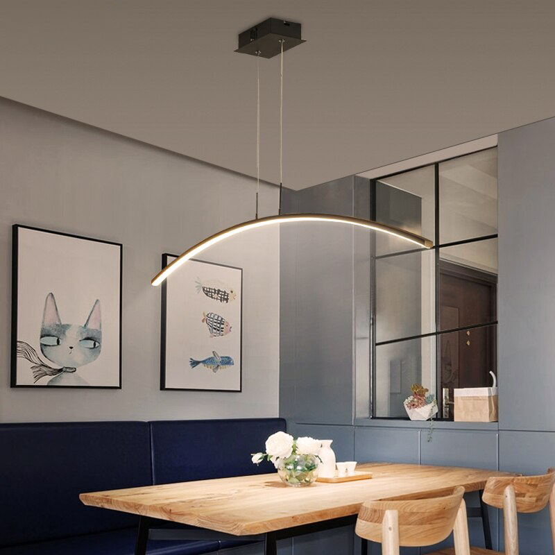Nordic Hanging Arc Chandelier