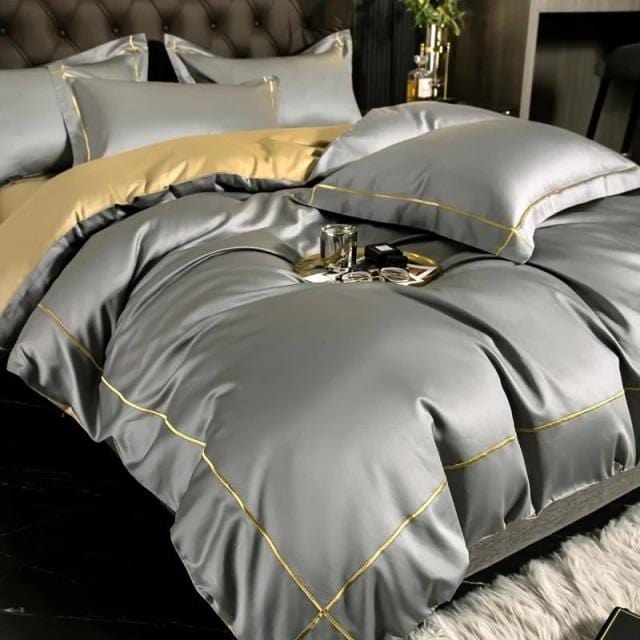 Lisbon Duvet Cover Set (Long-staple Sateen Cotton)