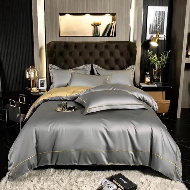 Lisbon Duvet Cover Set (Long-staple Sateen Cotton)