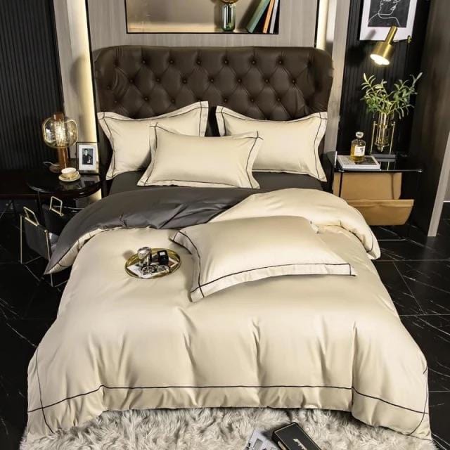 Lisbon Duvet Cover Set (Long-staple Sateen Cotton)