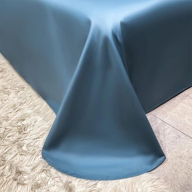 Dreamy Blue Duvet Cover Set (Long-Staple Sateen Cotton)