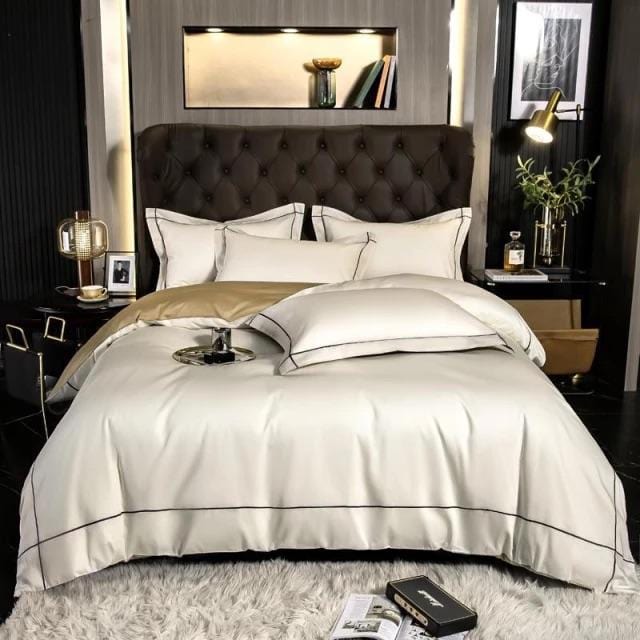 Lisbon Duvet Cover Set (Long-staple Sateen Cotton)