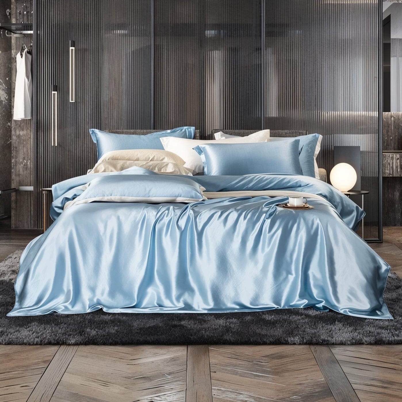 Home Lighting US Premium Mulberry Silk Bedding Set