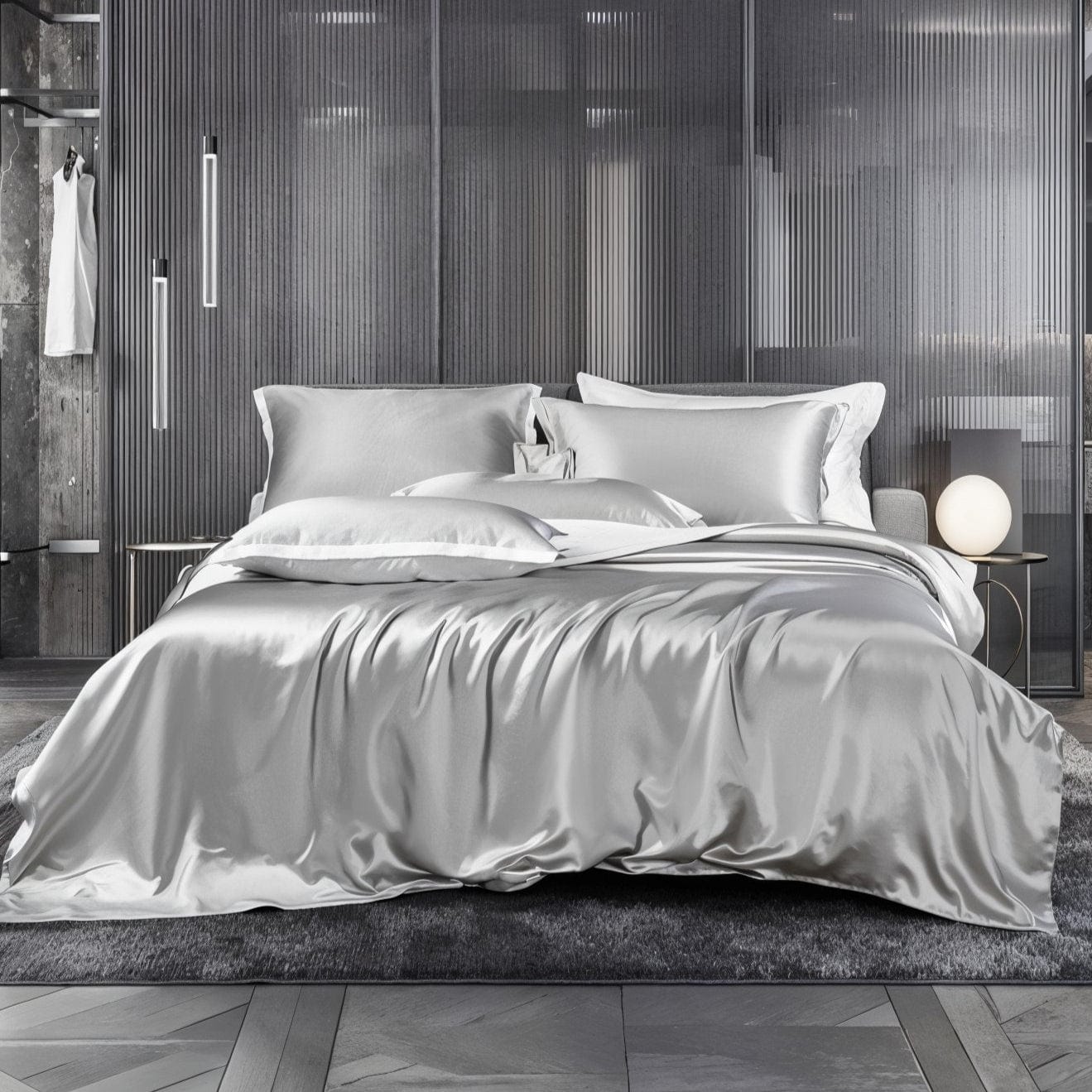 Home Lighting US Premium Mulberry Silk Bedding Set
