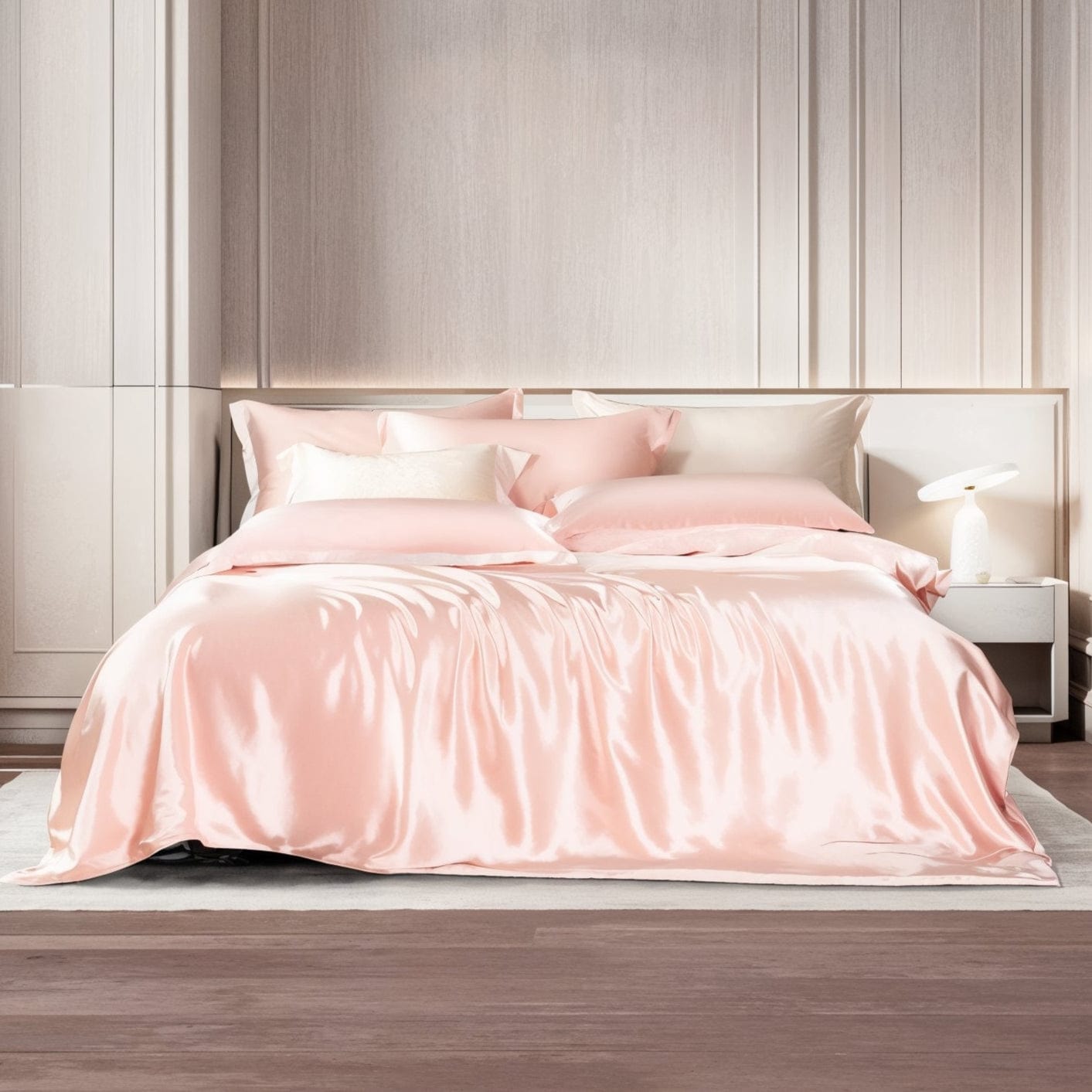 Home Lighting US Premium Mulberry Silk Bedding Set