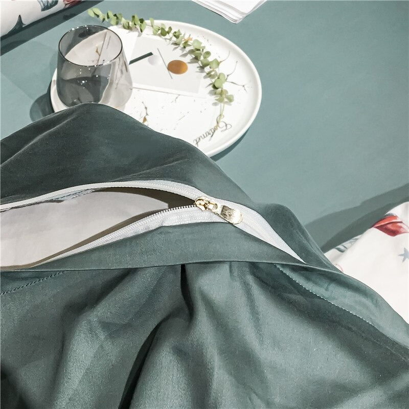 Christmas Milestone Duvet Cover Set (Long-Staple Sateen Cotton)