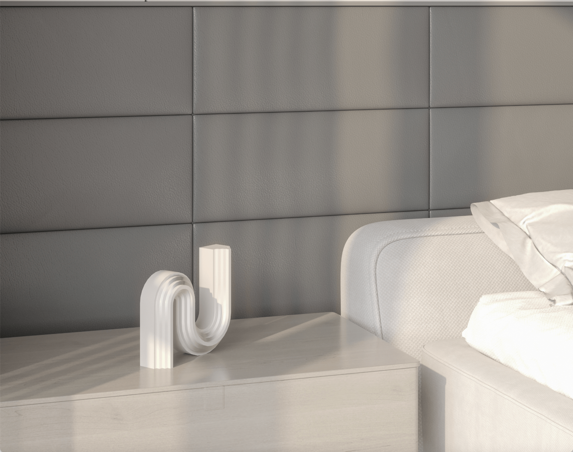 Recta Vera 3D Leather Wall Panel