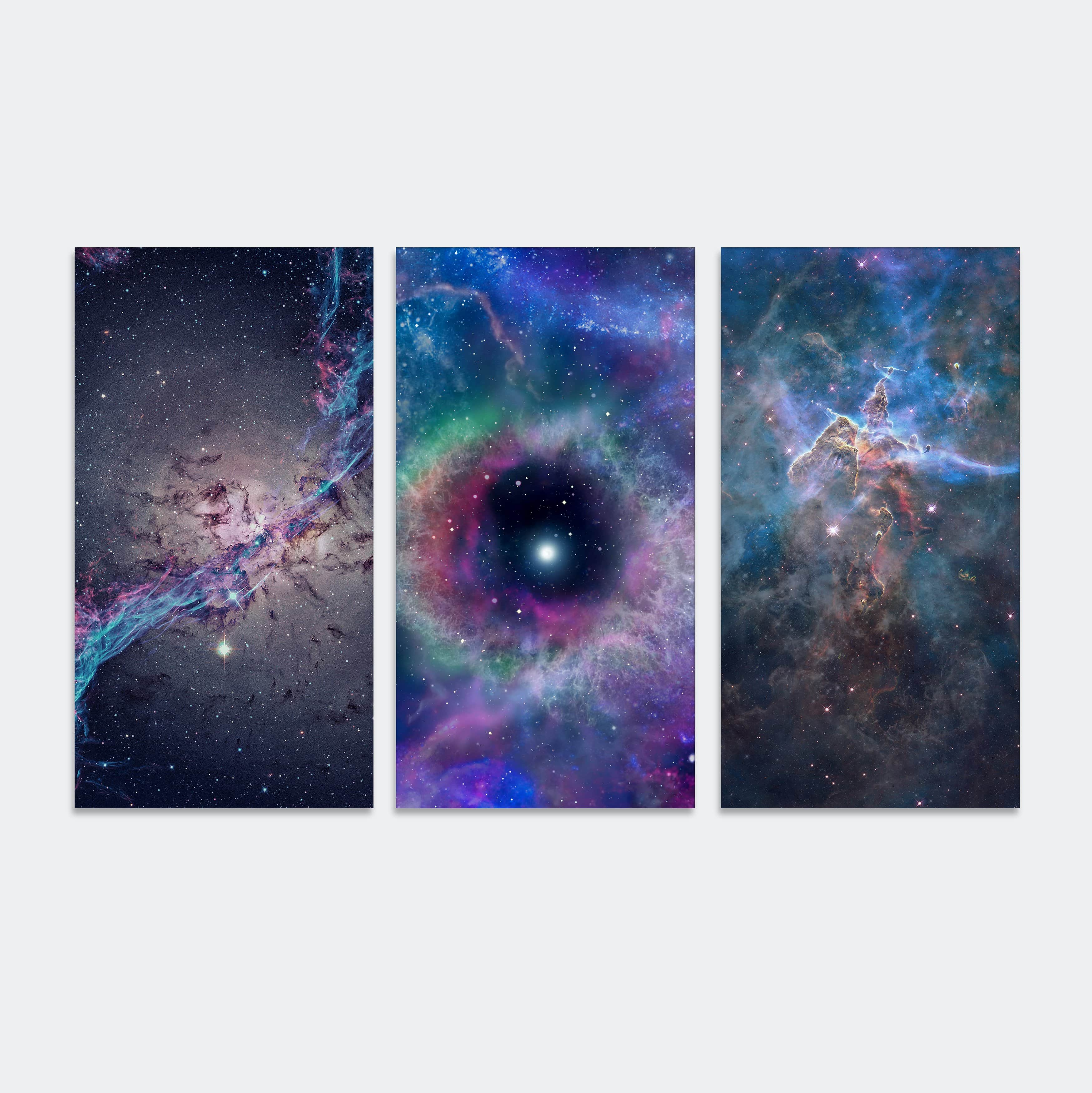 Spanning Nebula Stretched Canvas
