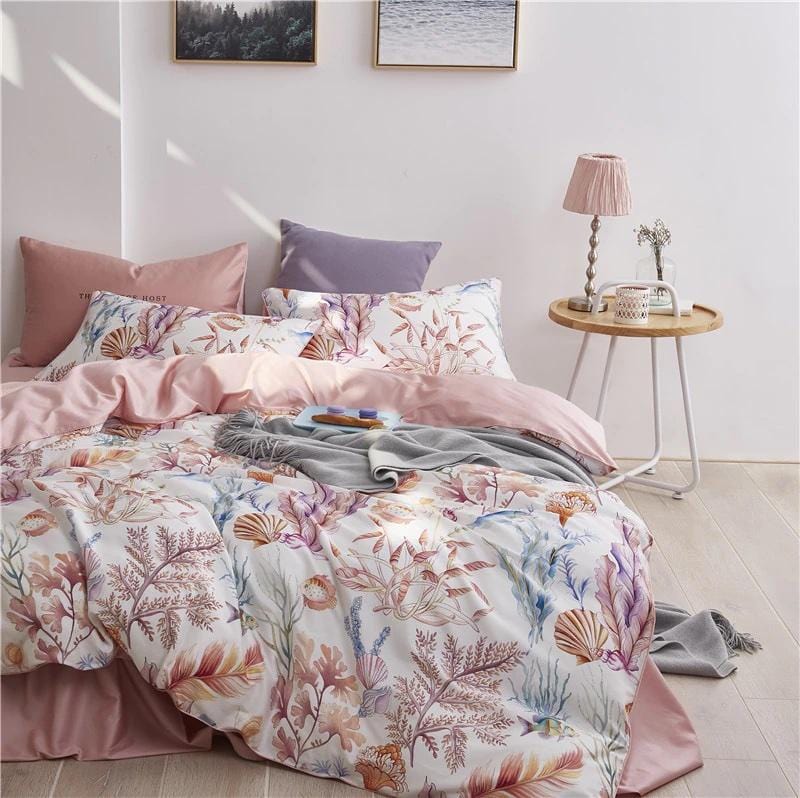 Ocean Duvet Cover Set (Long-staple Sateen Cotton)