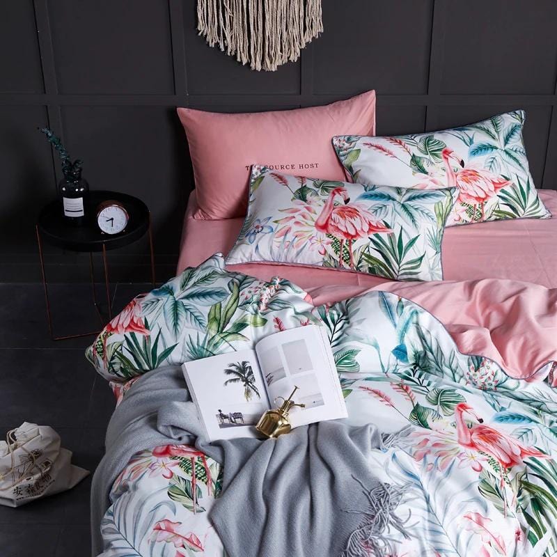 Wading Duvet Cover Set (Long-staple Sateen Cotton)