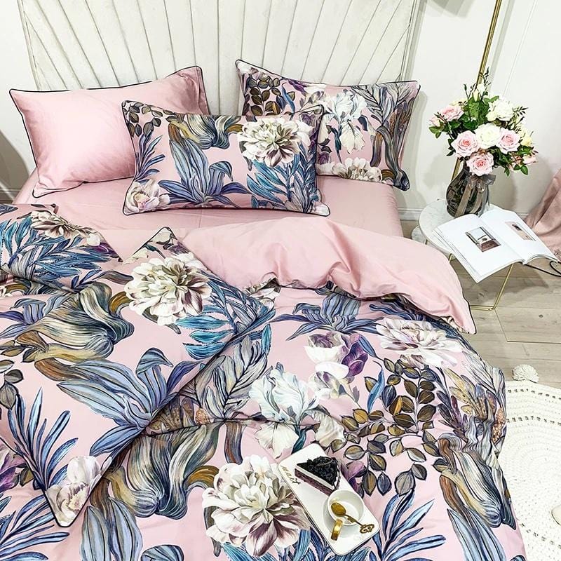 Gardens Duvet Cover Set (Long-staple Sateen Cotton)