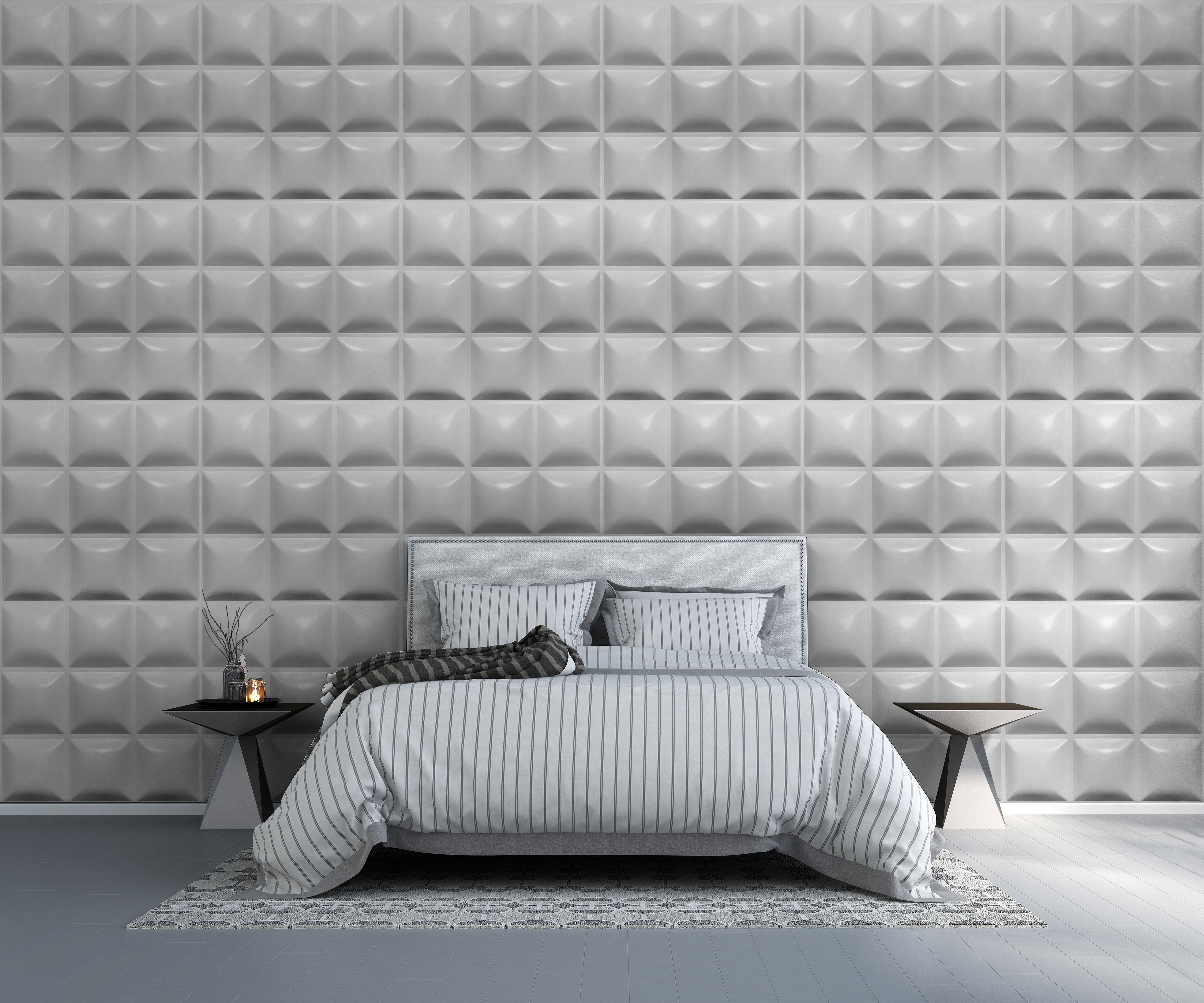 Block Nine PVC Wall Panel (Set of 12)