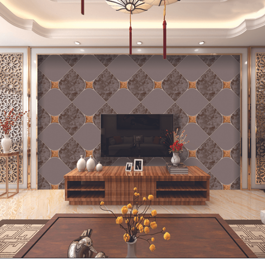 Royal Styled Suede Wallpaper