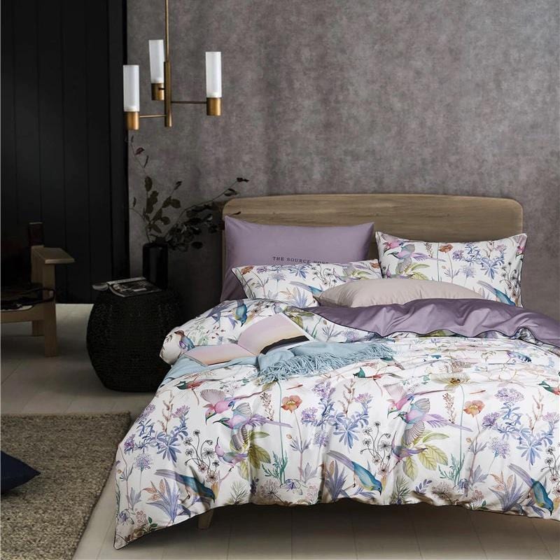 Eternity Duvet Cover Set (Long-staple Sateen Cotton)