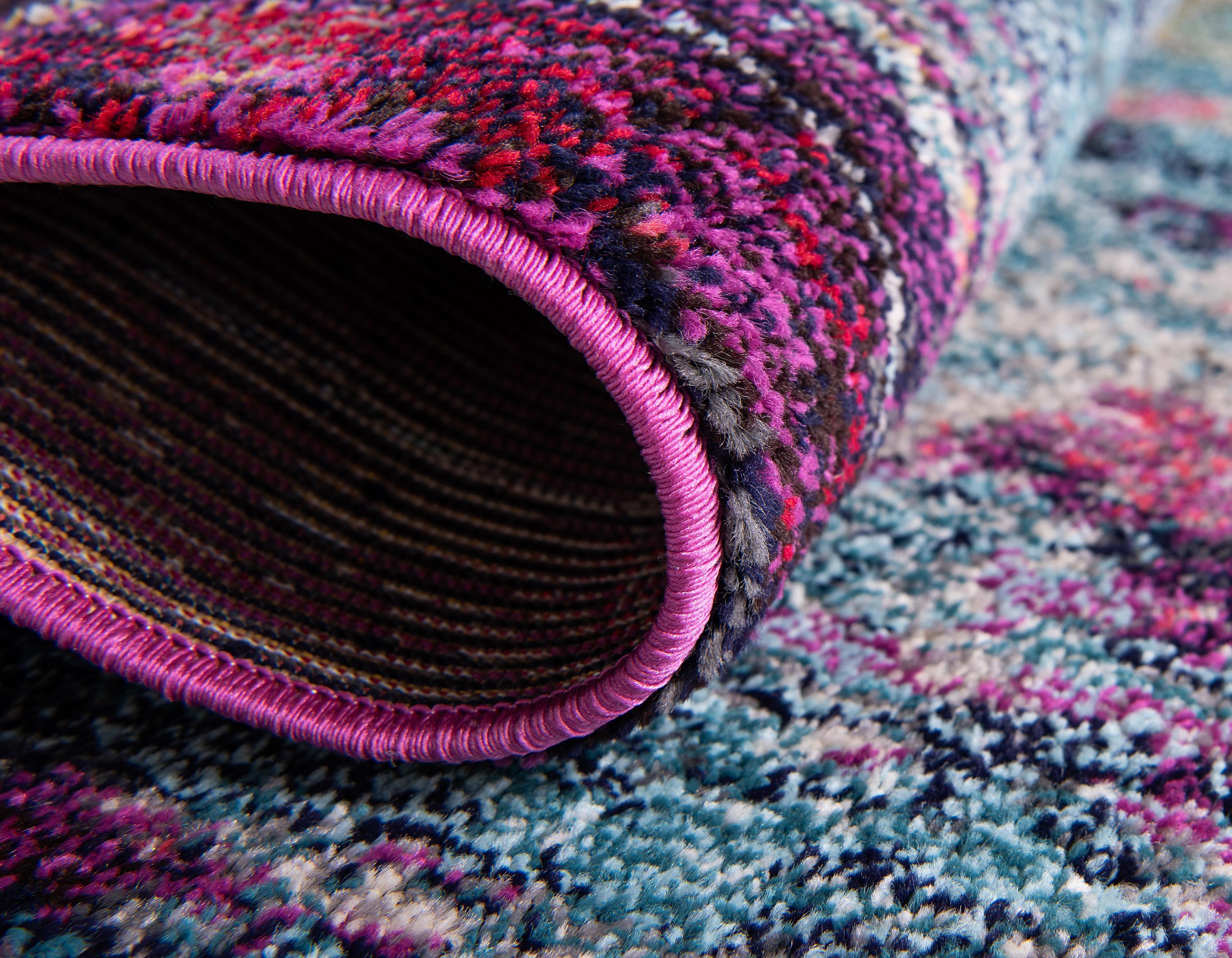 Corban - Watercolor Purple Blend Rug