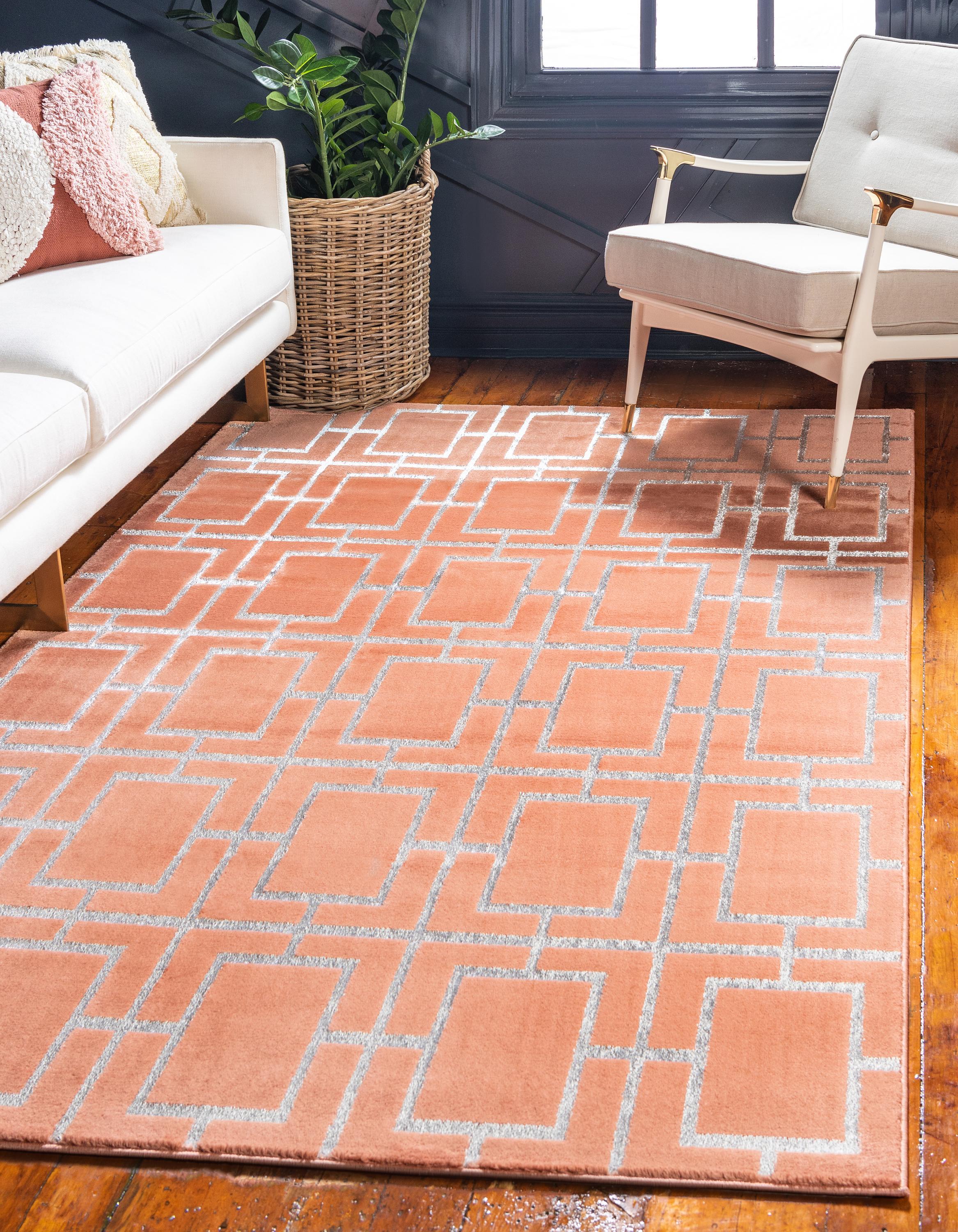 Parker - Cube Pattern Luxury Rug