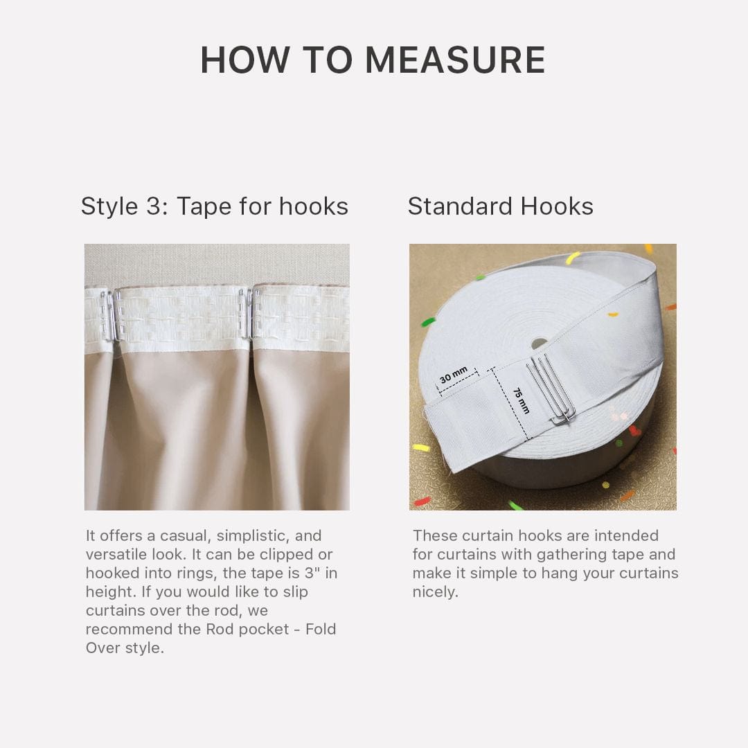 Heavy Textured Cream Drapes