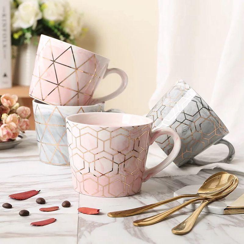 Gold Tile Mug