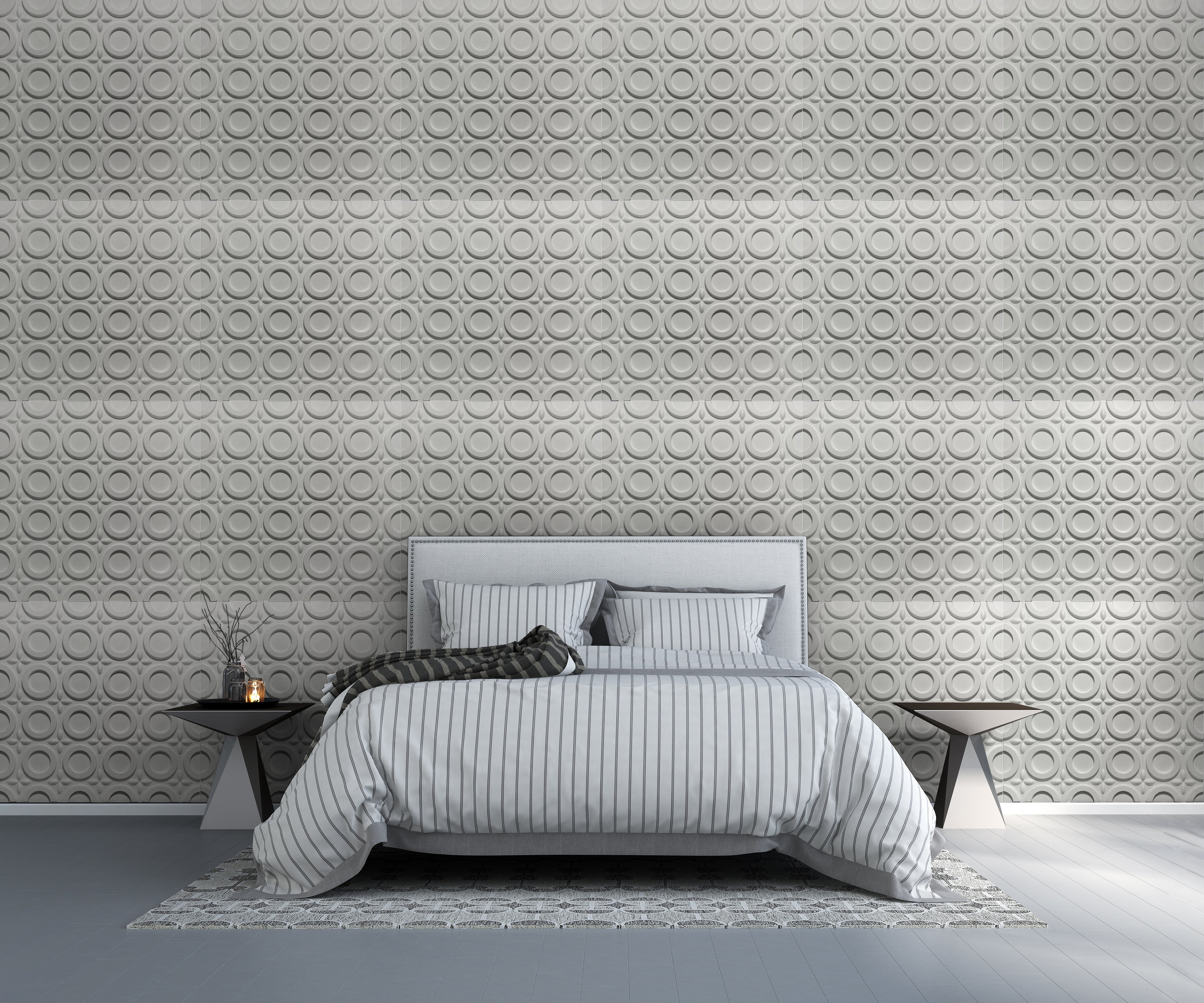Daisy PVC Wall Panel (Set of 12)