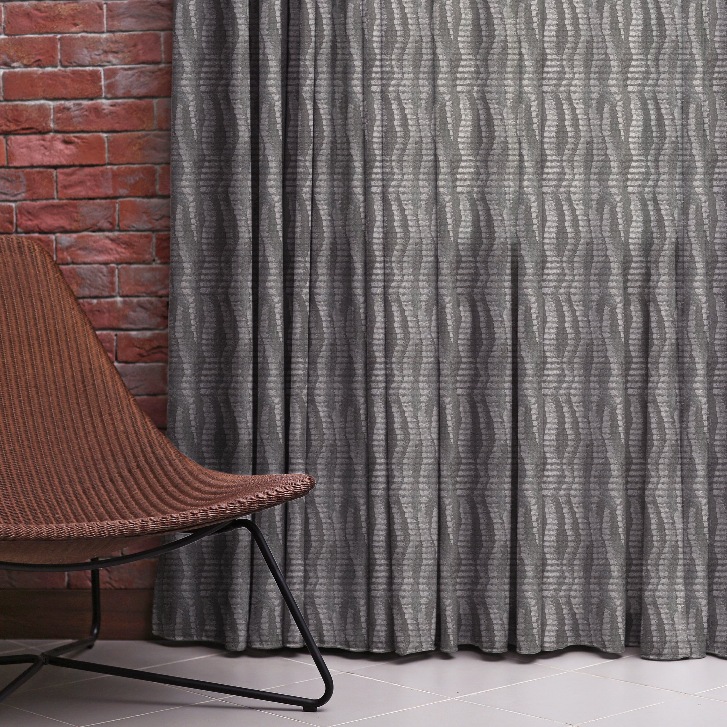 Shades of Grey Blackout Drapes