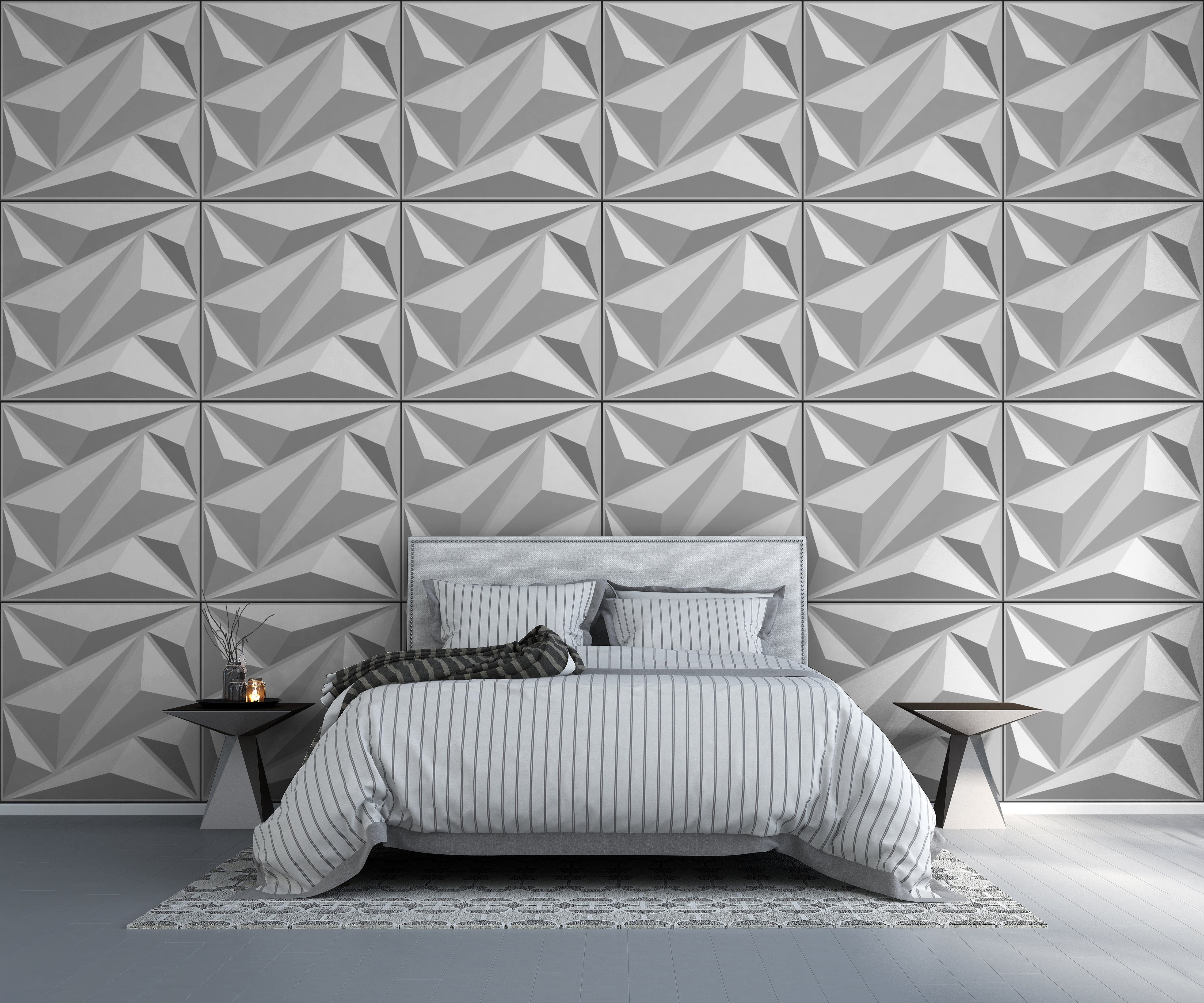 Amphora PVC Wall Panel (Set of 12)