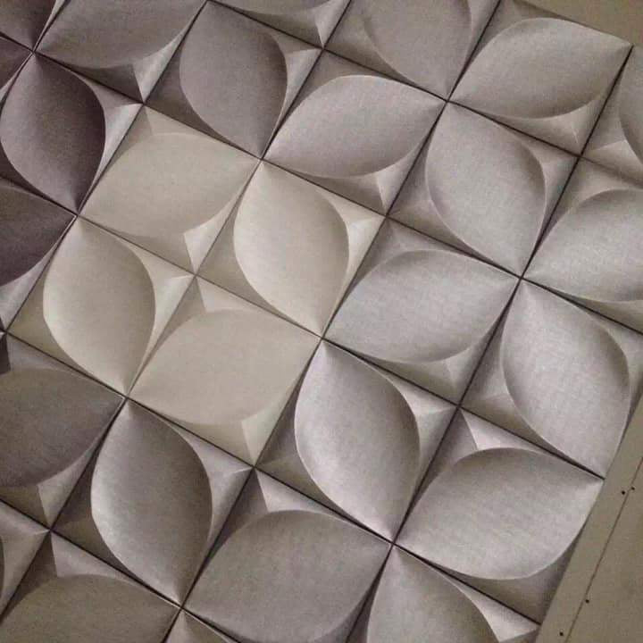 Florapod Square 3D Leather Wall Panel