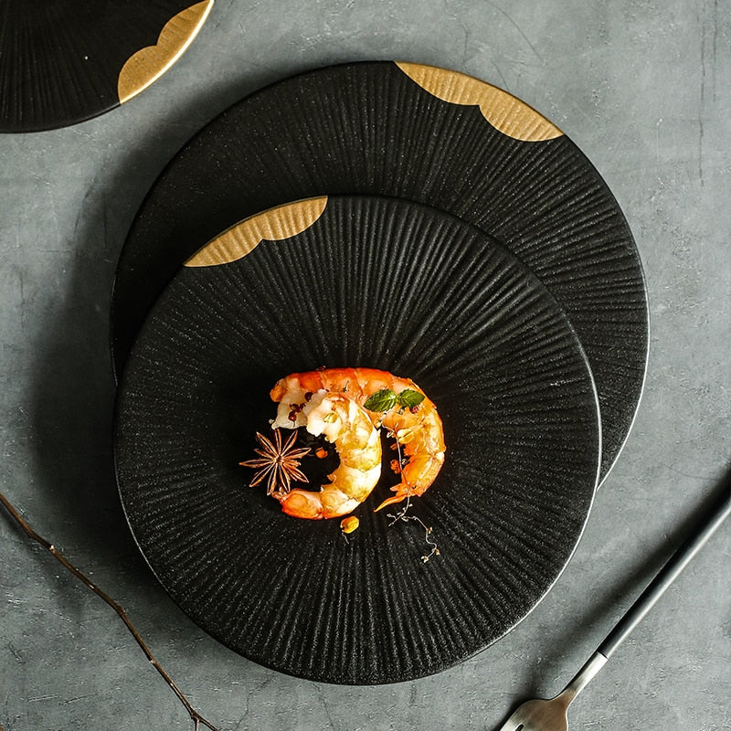 Japanese Style Ceramic Plate