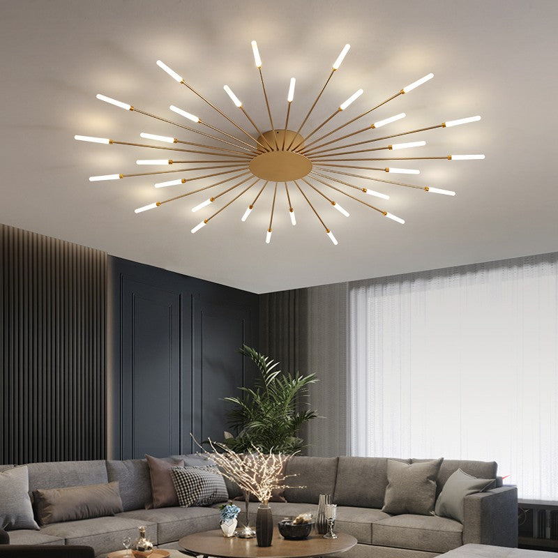 Sun Dial Ceiling Light