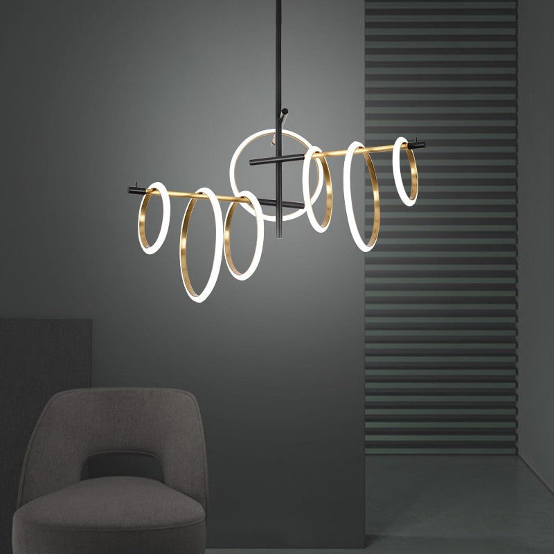 Ring Magnet Chandelier ( 7 rings)