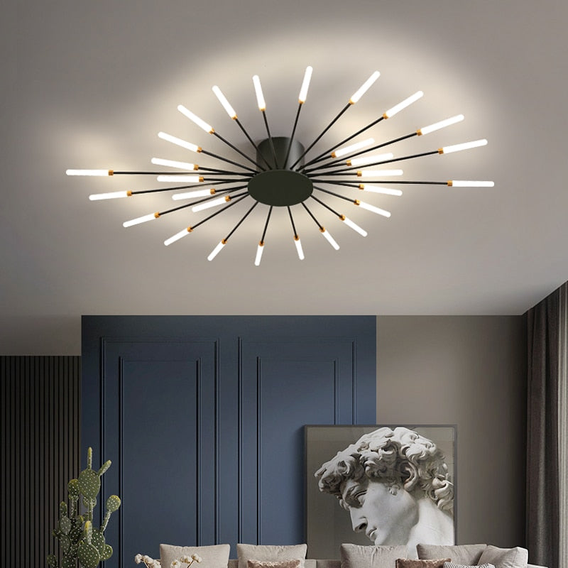 Sun Dial Ceiling Light
