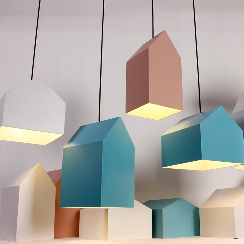House Upon the Hill Pendant Light