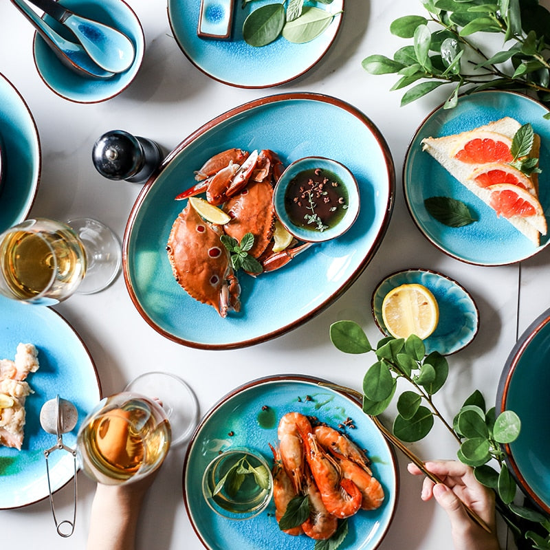 Icelandic Glacial Dining Set