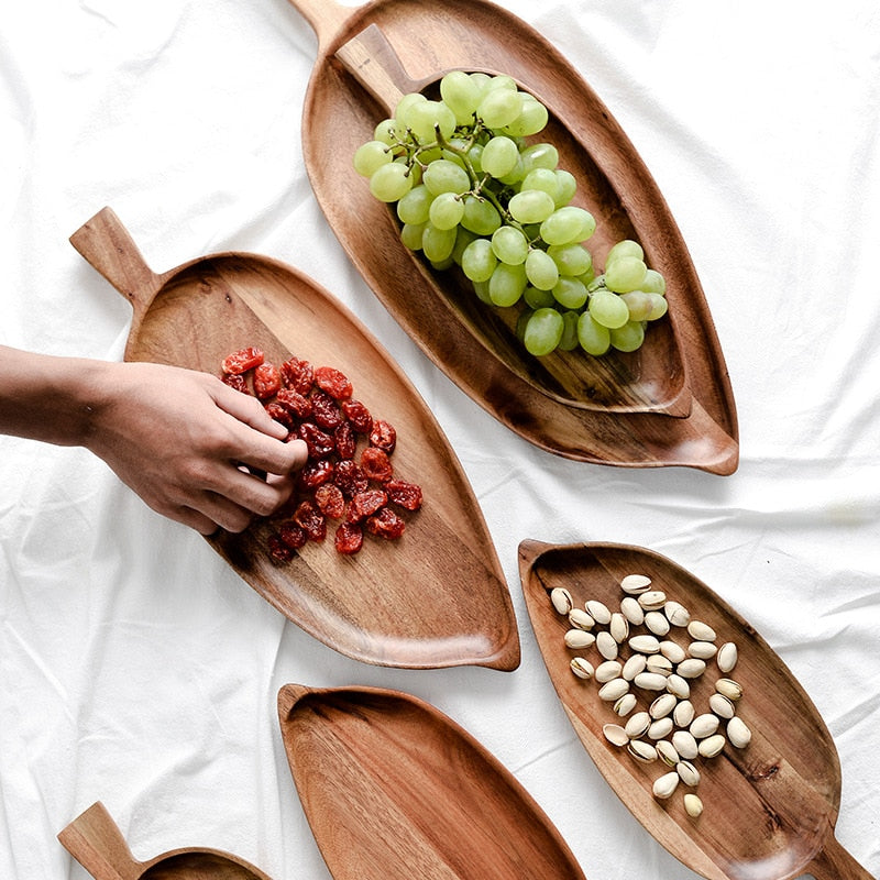 Acacia Solid Wood Serving Plater