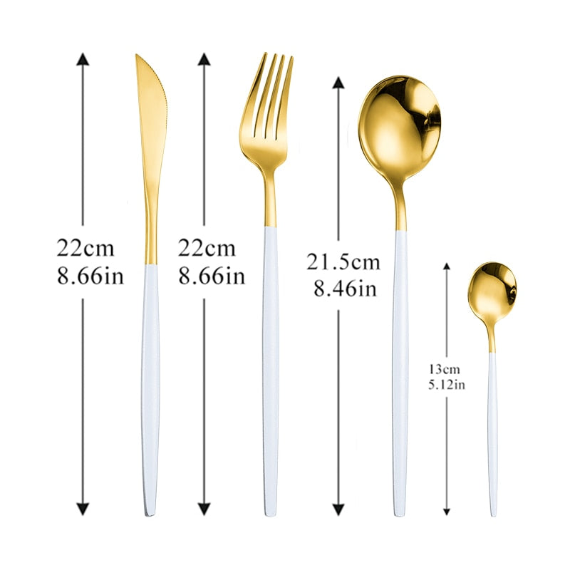 Shiny Polished Flatware Set