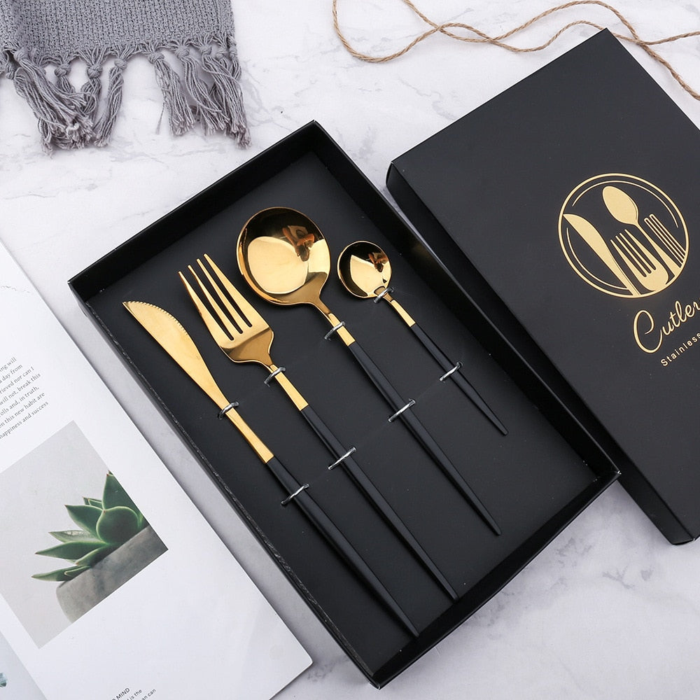 Shiny Polished Flatware Set