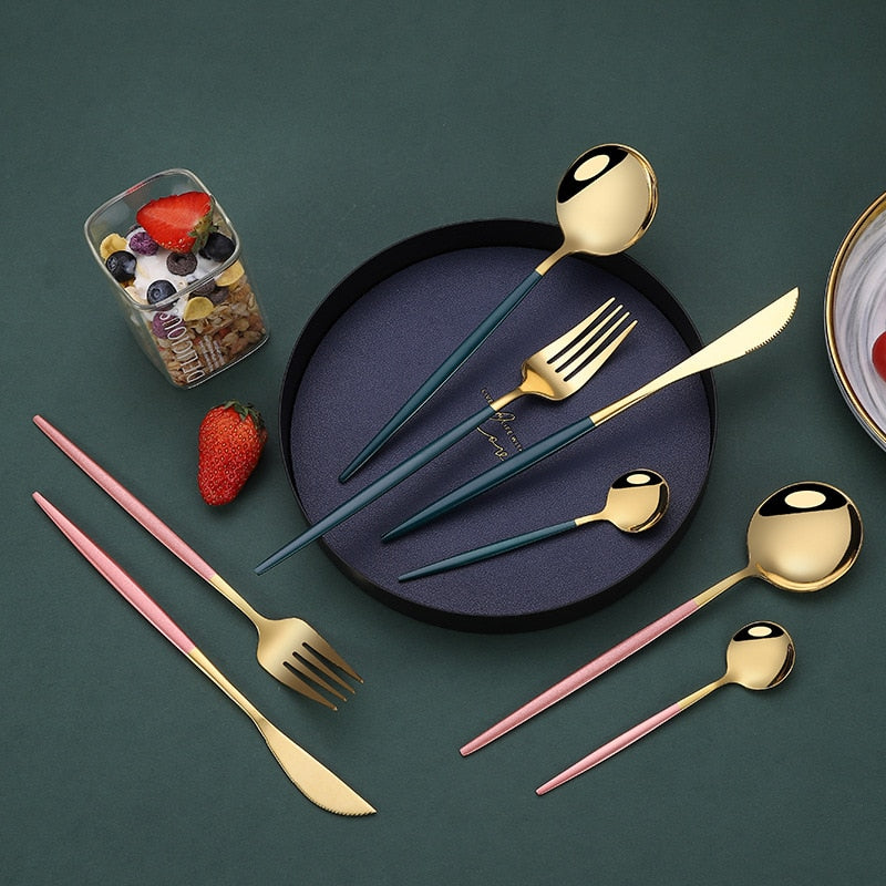 Shiny Polished Flatware Set