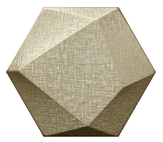 Trapezoid Hexagon 3D Leather Wall Panel