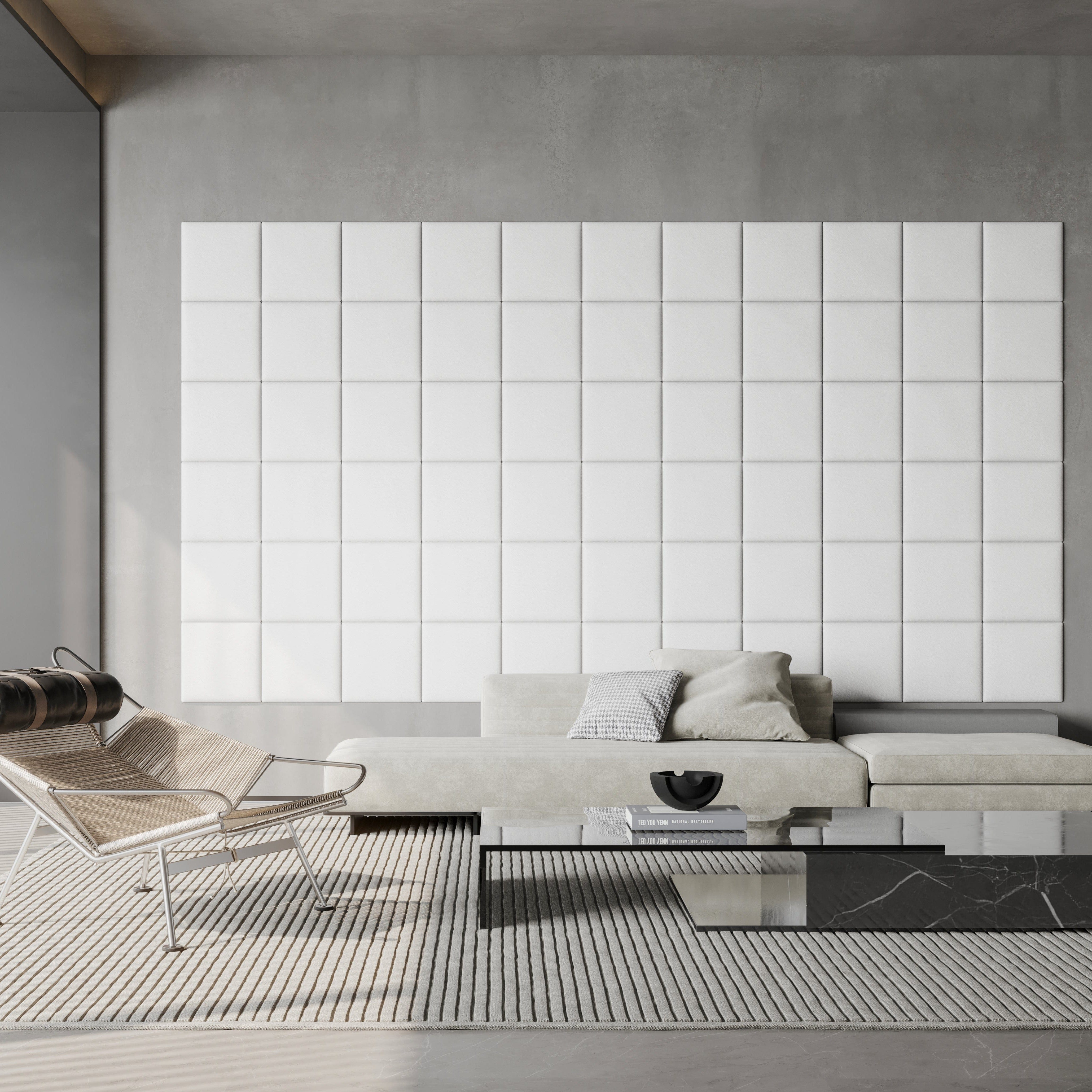 Cubed Vera 3D Leather Wall Panel
