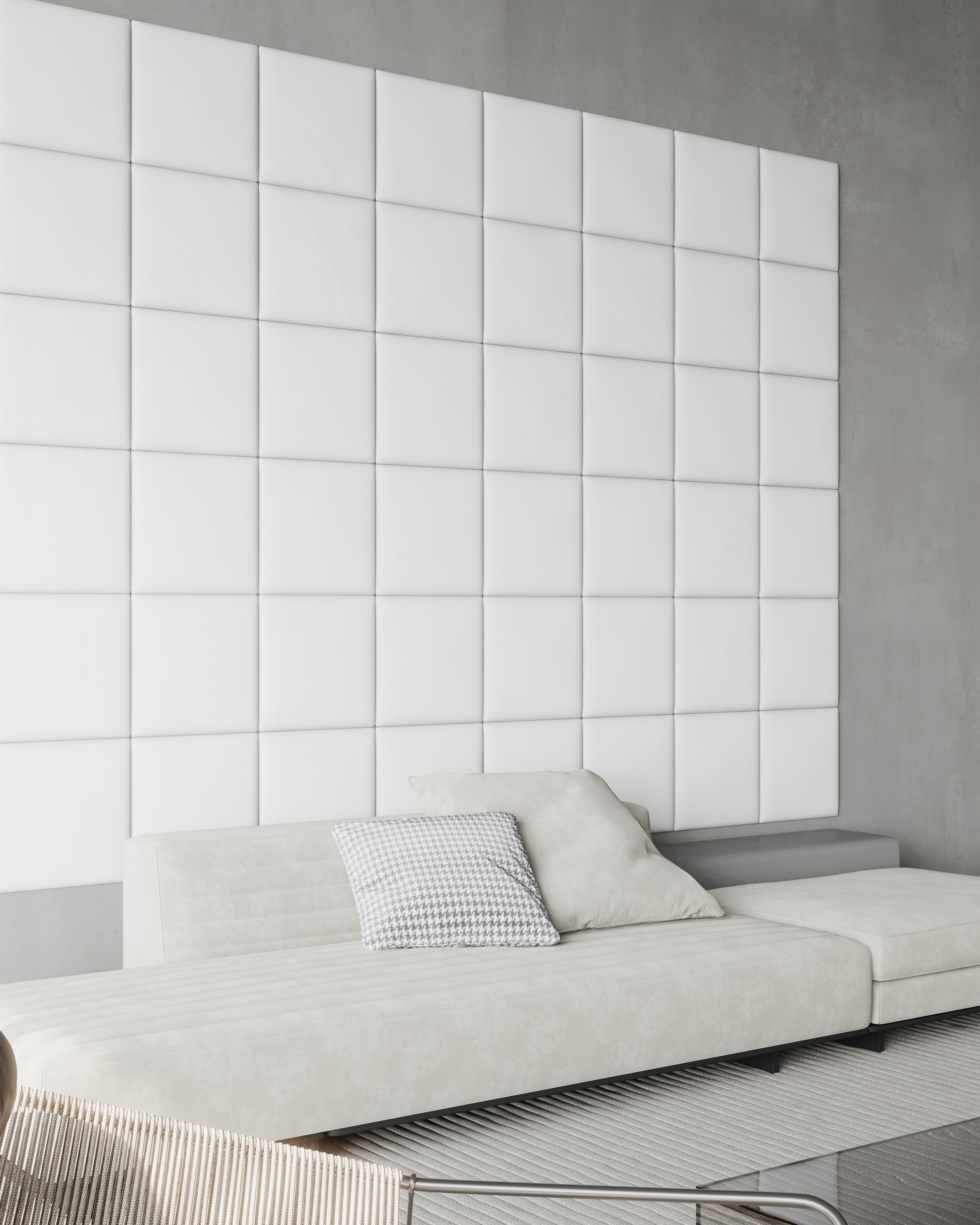Cubed Vera 3D Leather Wall Panel