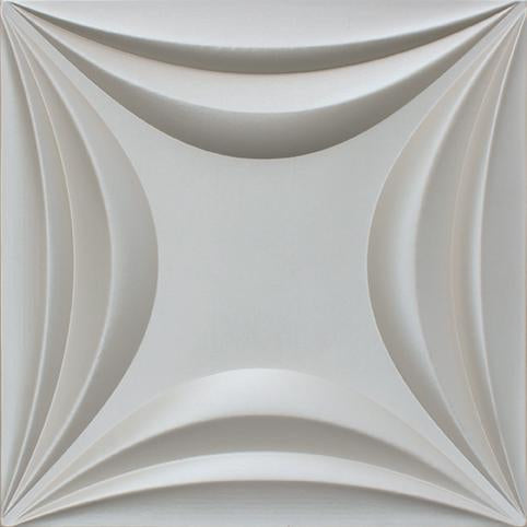 Lily Square 3D Leather Wall Panel