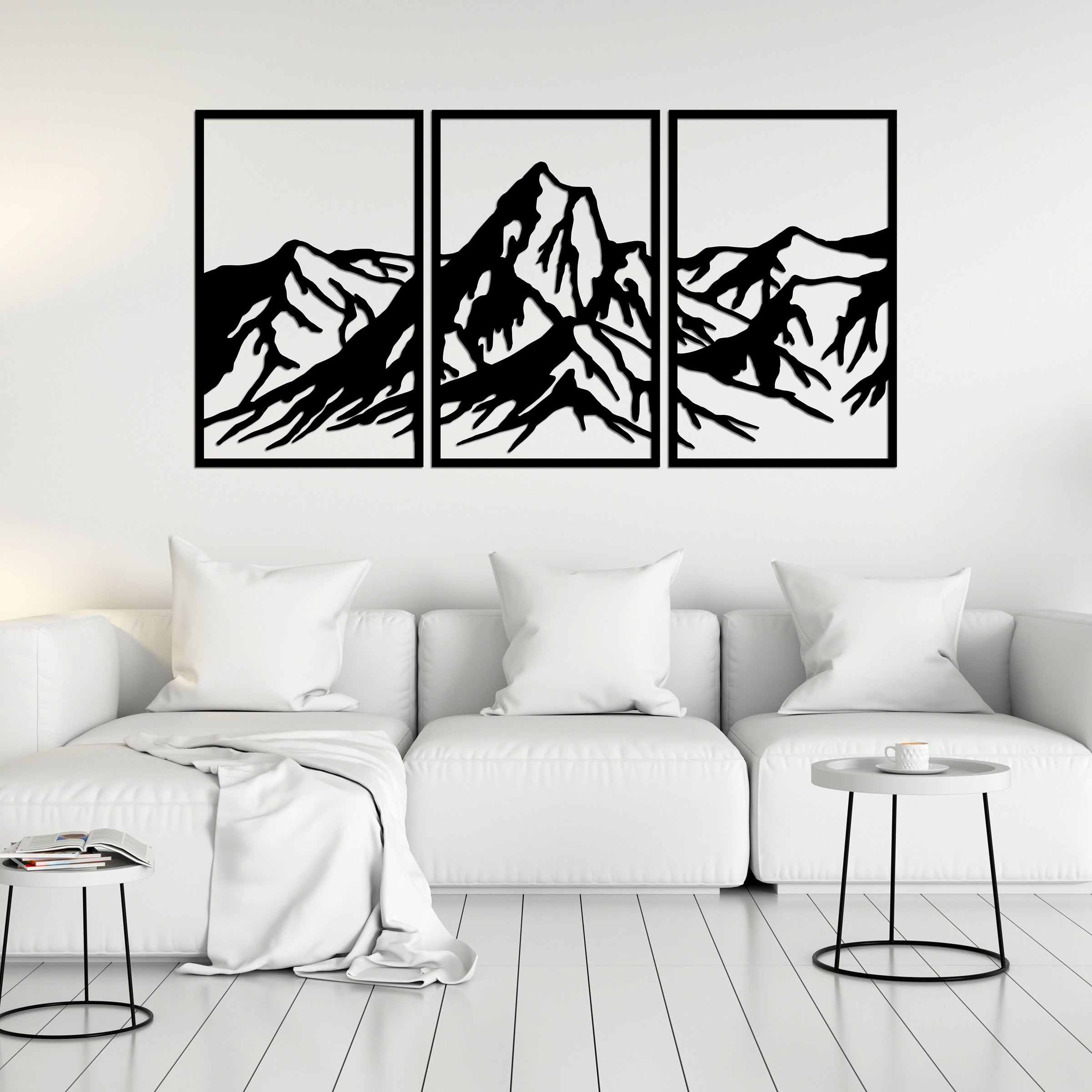 Summit of Serenity Metal Wall Art