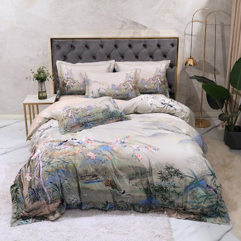 Solitude Duvet Cover Set (Long-staple Sateen Cotton)