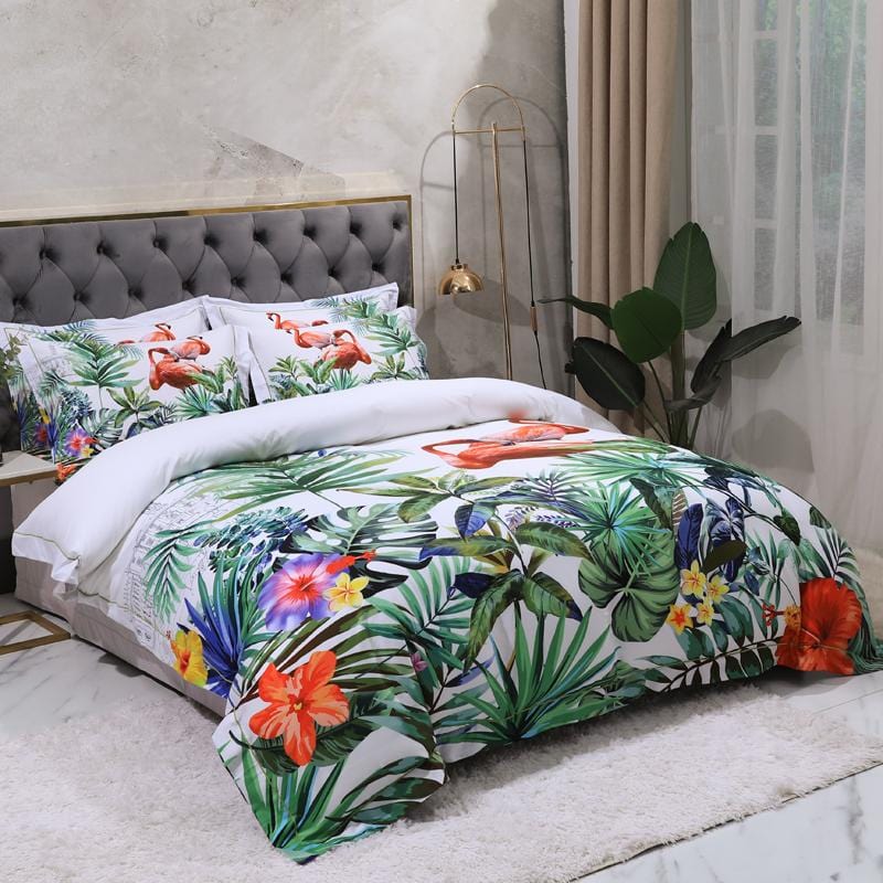 Paradise Duvet Cover Set (Long-Staple Sateen Cotton)