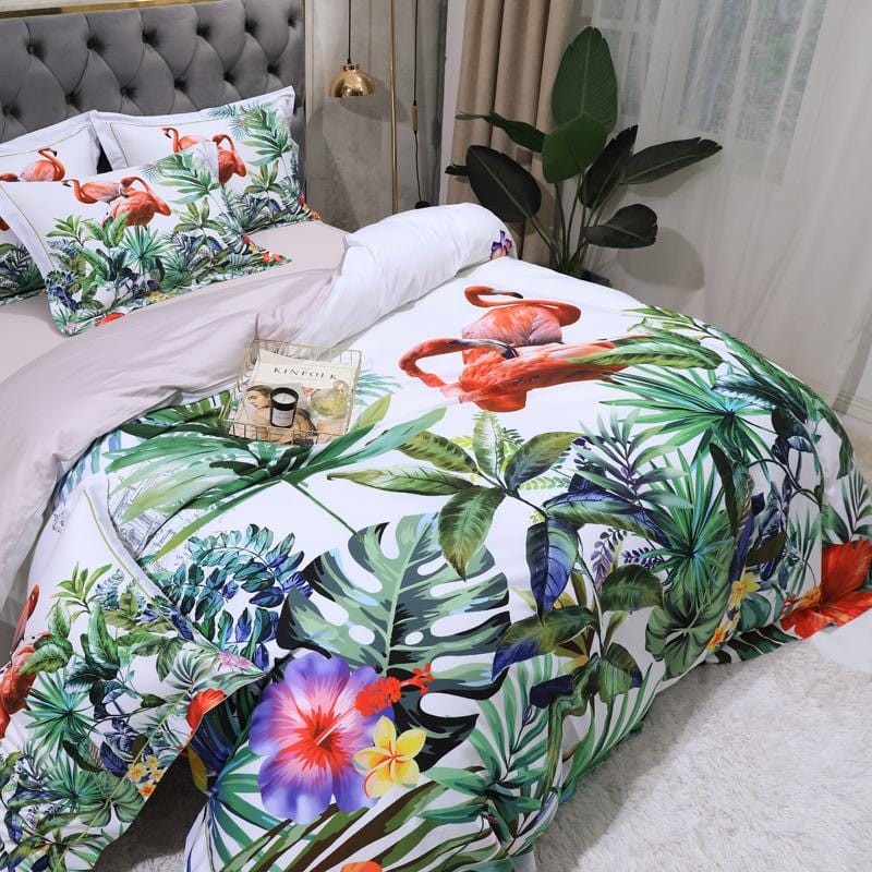 Paradise Duvet Cover Set (Long-Staple Sateen Cotton)