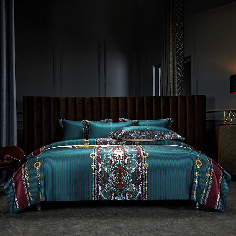 Ode to Provence Duvet Cover Set (Long-Staple Sateen Cotton)